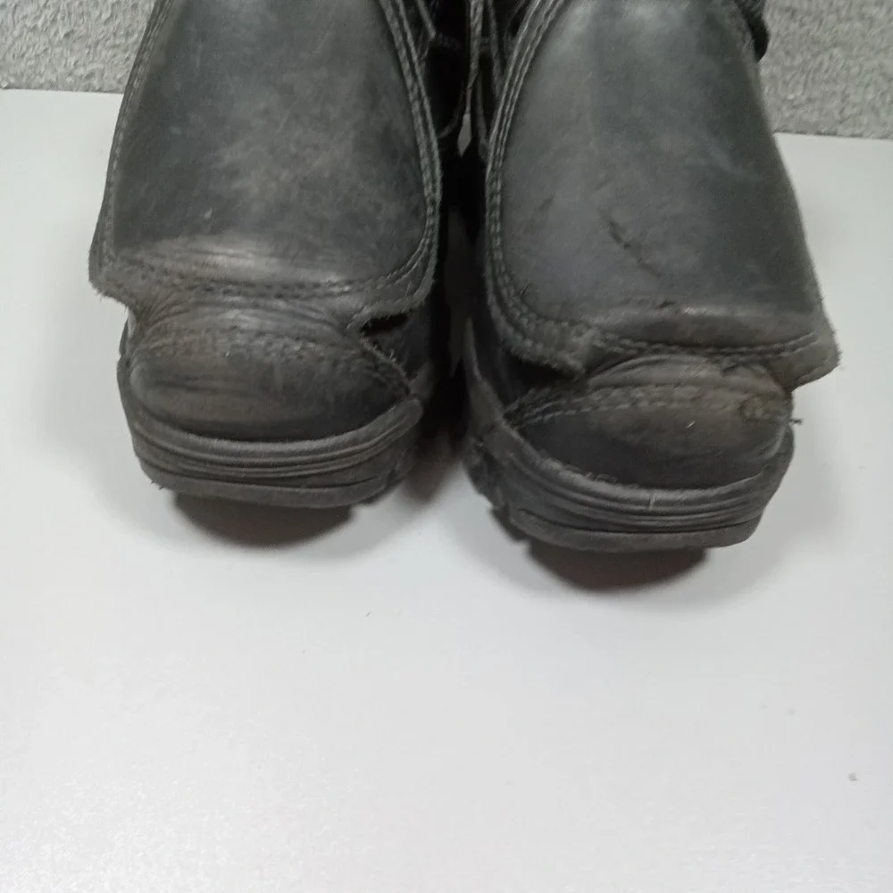 Worx by Red Wing Shoes 5601 Men Black Leather Metatarsal Steel Toe Work Boots 6M
